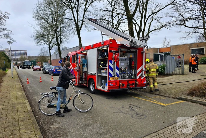 School ontruimd vanwege brand