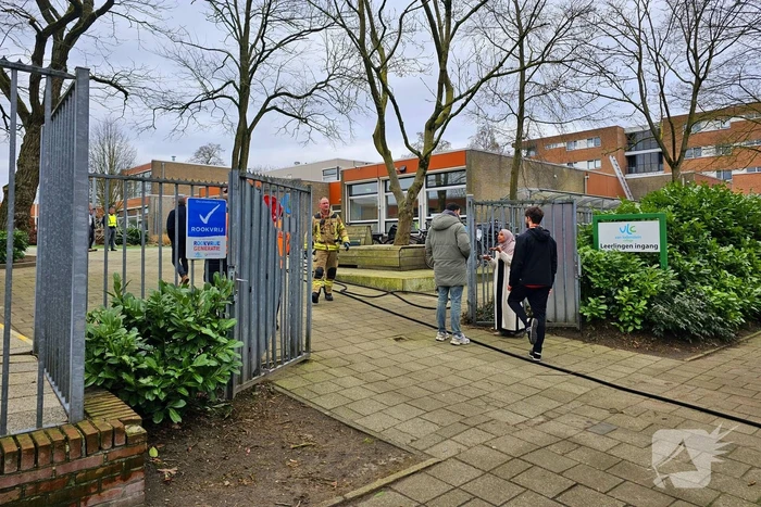 School ontruimd vanwege brand