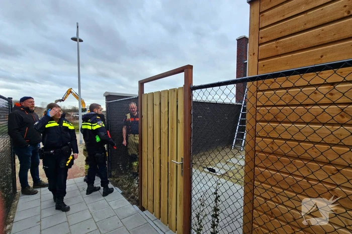 Brandweer bevrijdt persoon uit wasmachine
