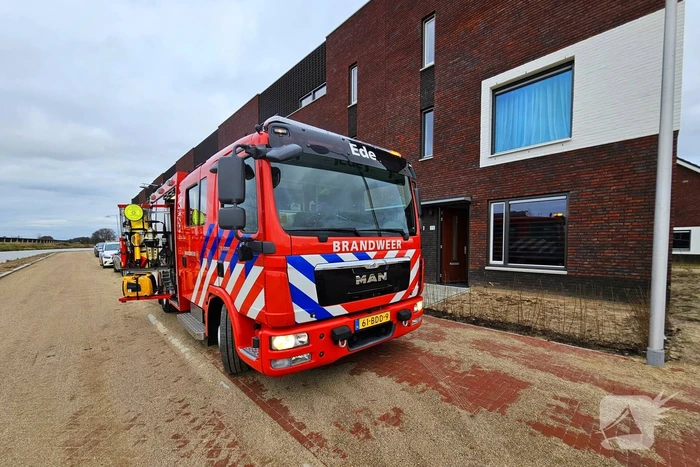 Brandweer bevrijdt persoon uit wasmachine