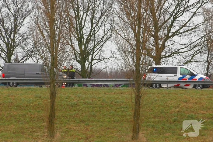 Rijksweg A58 afgesloten vanwege inzet hulpdiensten