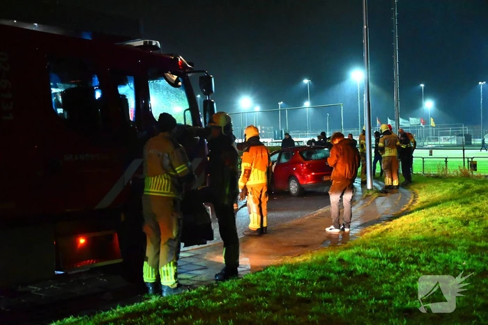 Gewonde bij frontale aanrijding