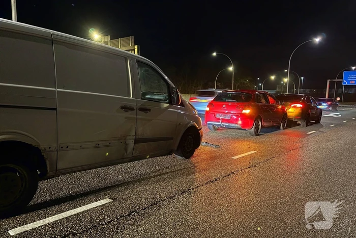 Flinke schade bij kettingbotsing