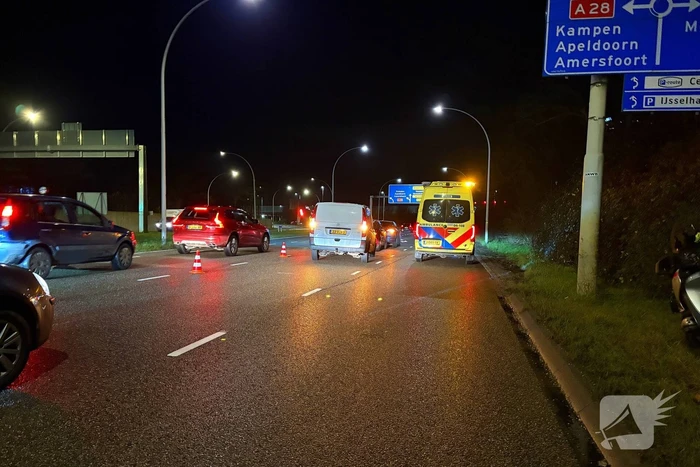 Flinke schade bij kettingbotsing