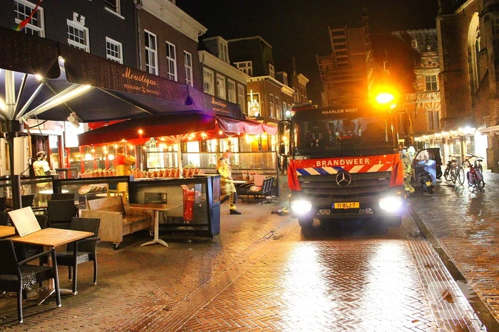 Brandweer voert nacontrole uit