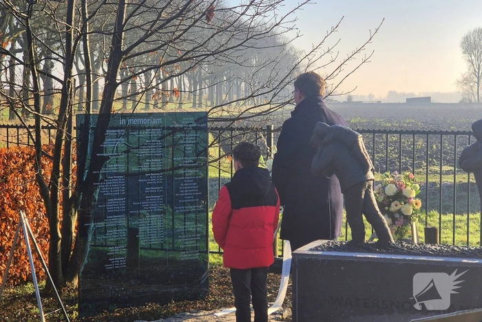 Herdenking slachtoffers watersnoodramp
