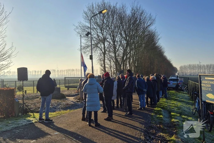 Herdenking slachtoffers watersnoodramp
