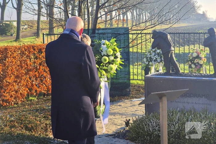 Herdenking slachtoffers watersnoodramp