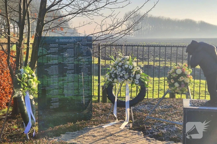 Herdenking slachtoffers watersnoodramp