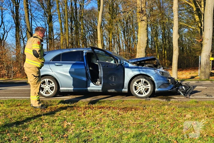 Meerdere gewonden bij kettingbotsing provinciale weg