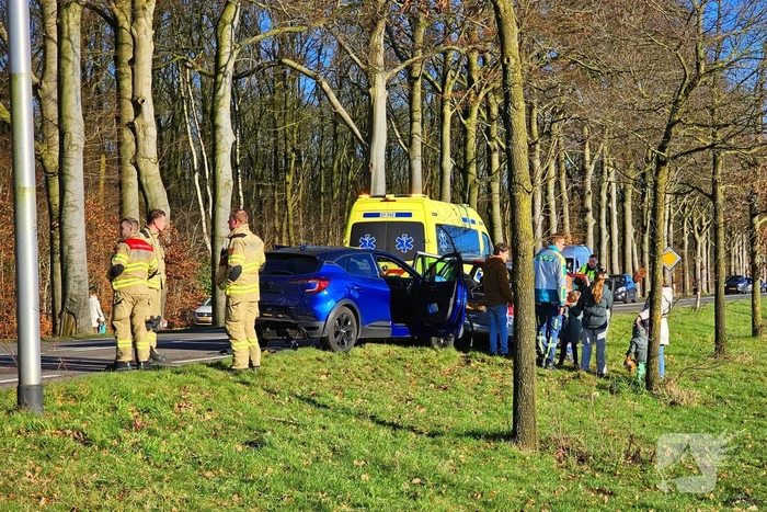 Meerdere gewonden bij kettingbotsing provinciale weg