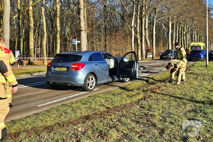 Meerdere gewonden bij kettingbotsing provinciale weg