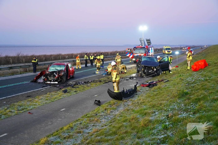 ongeval markerwaarddijk - n307 lelystad