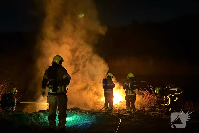 Buitenbrand geblust door brandweer
