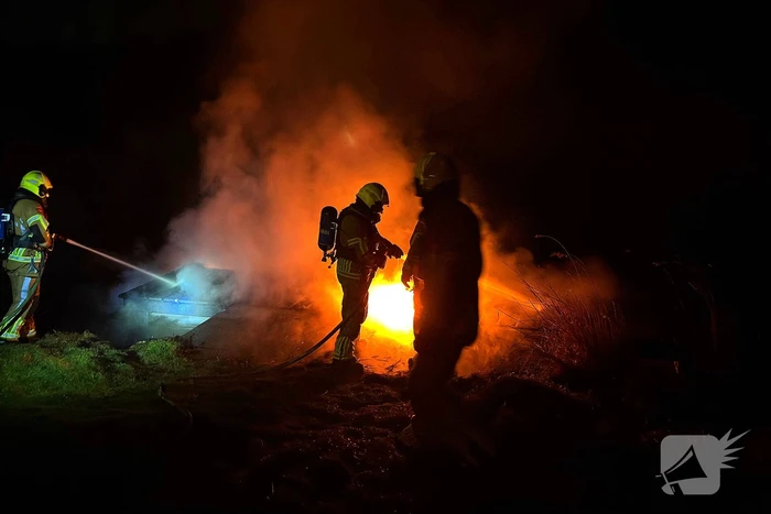 Buitenbrand geblust door brandweer