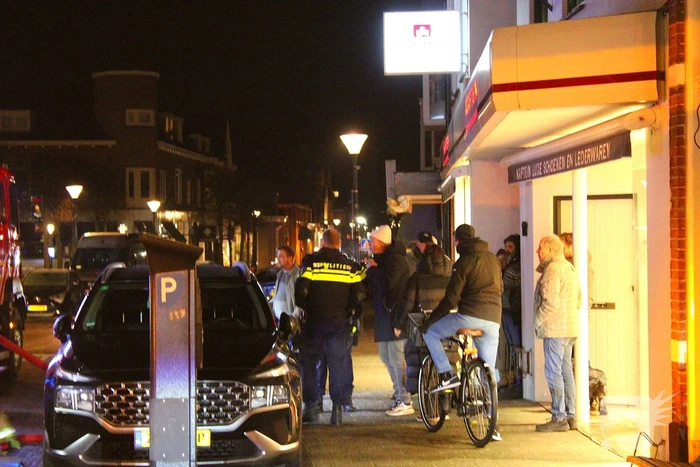 Veel rook bij brand in woning