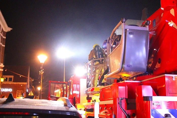 Veel rook bij brand in woning
