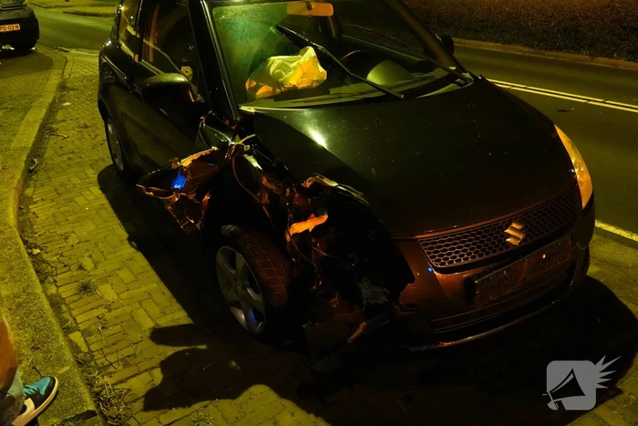 Beginnend bestuurder aangehouden na aanrijding en positieve drugstest
