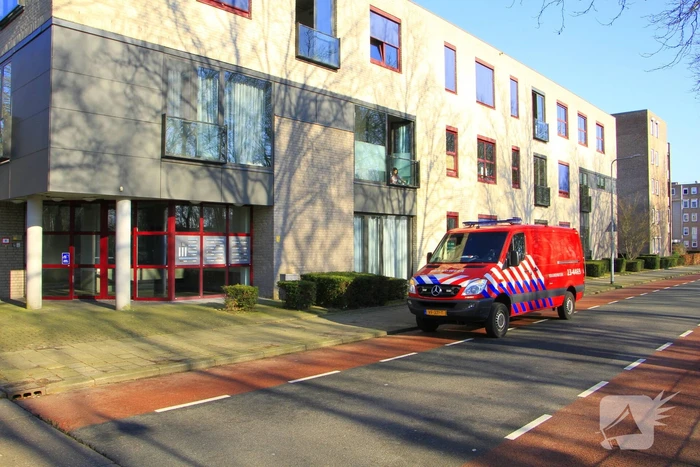 Lichte rookontwikkeling door kortsluiting in woning
