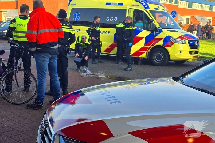 Traumahelikopter landt in woonwijk