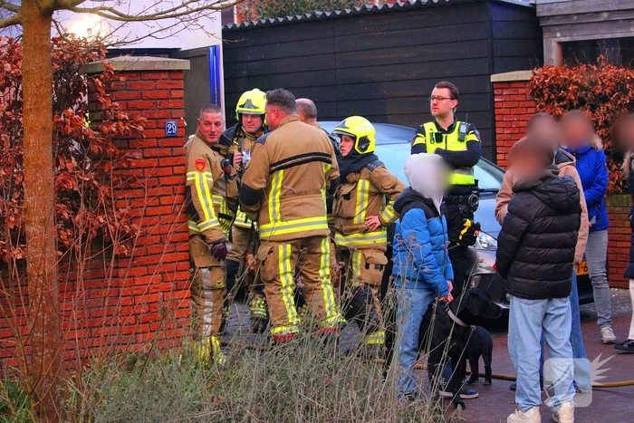 Brand in woning snel geblust