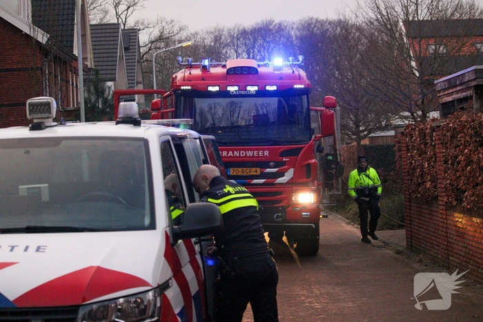 Brand in woning snel geblust