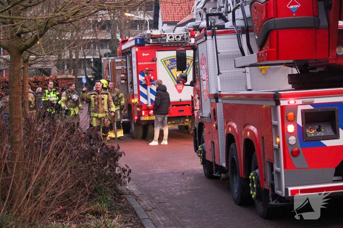 Brand in woning snel geblust