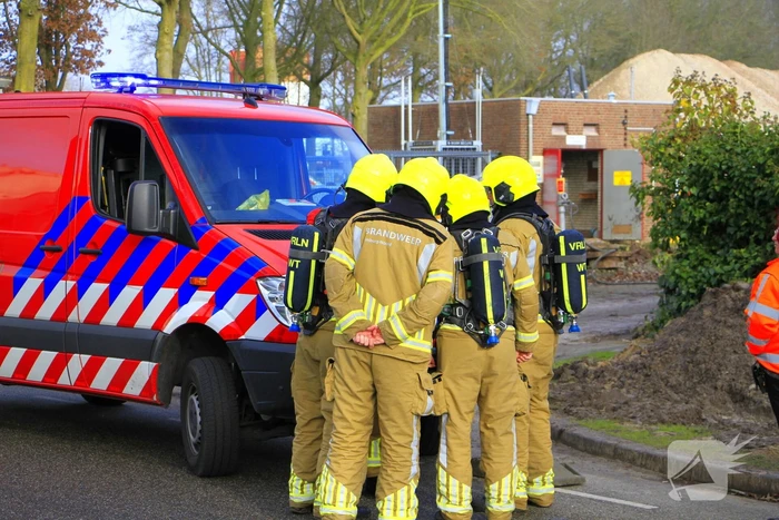 Gaslucht te ruiken door zuiveren leiding