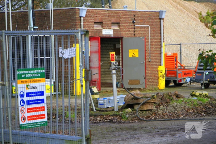 Gaslucht te ruiken door zuiveren leiding