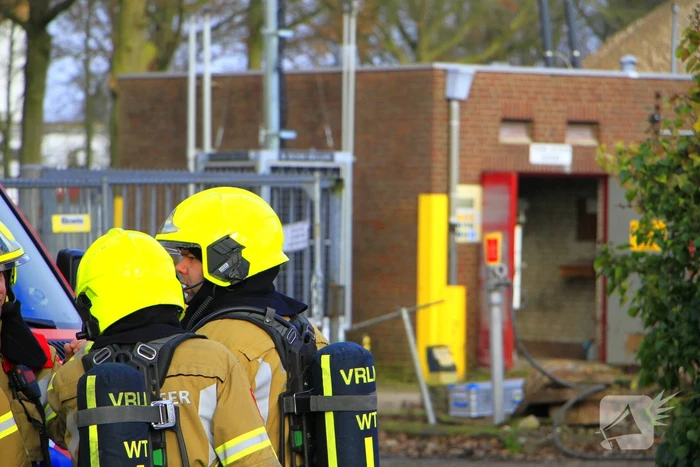 Gaslucht te ruiken door zuiveren leiding