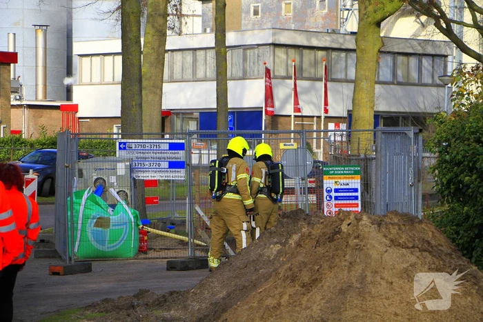 Gaslucht te ruiken door zuiveren leiding