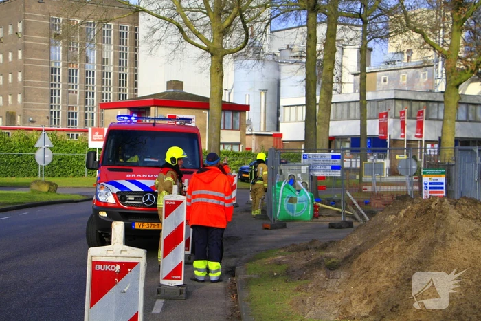 Gaslucht te ruiken door zuiveren leiding