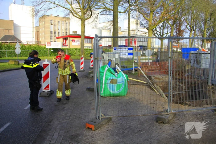 Gaslucht te ruiken door zuiveren leiding