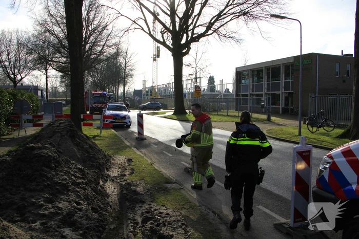 Gaslucht te ruiken door zuiveren leiding
