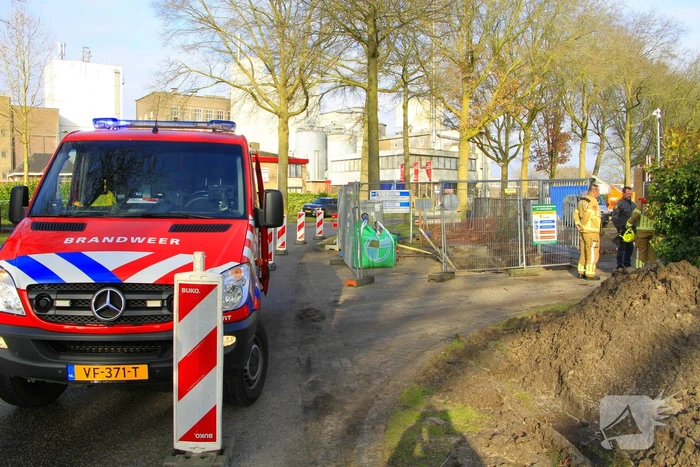 Gaslucht te ruiken door zuiveren leiding