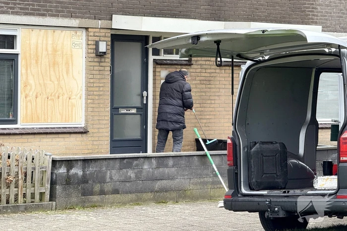 Reparatie en schoonmaak na explosie en beschieting