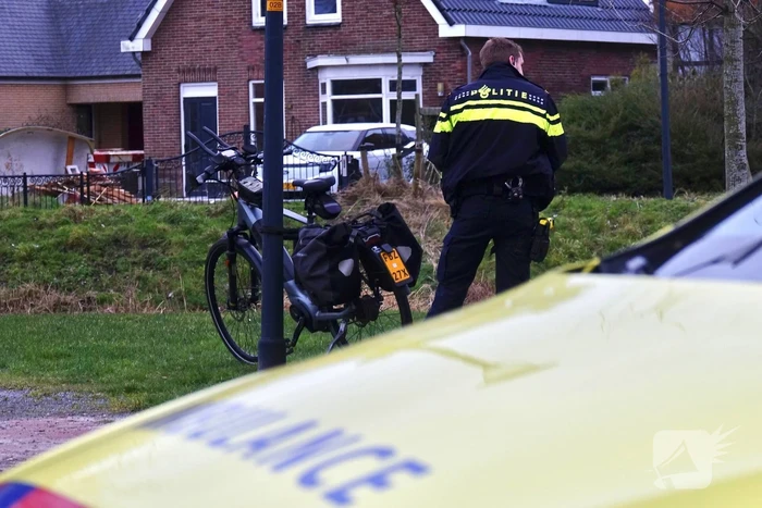 Fietser raakt gewond na val