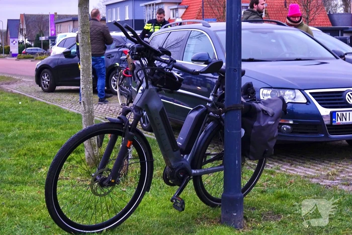 Fietser raakt gewond na val
