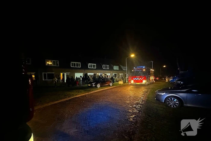 Brandweer ingezet voor een schoorsteenbrand