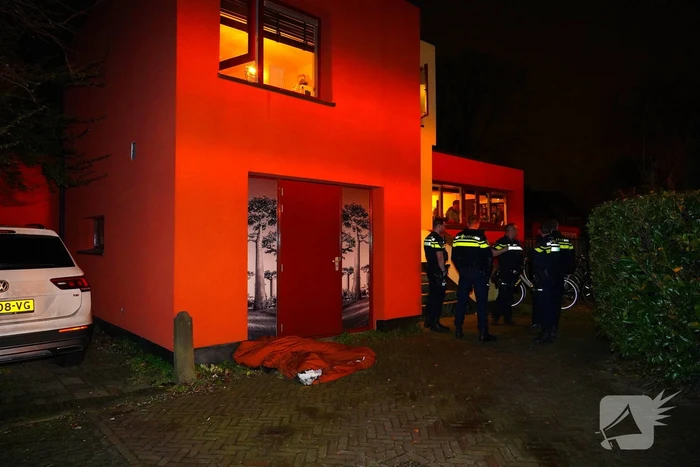 Brand in woning door omgevallen kaars