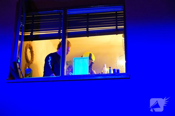 Brand in woning door omgevallen kaars
