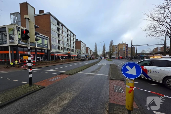 Brandweer schaalt groter op bij gaslekkage