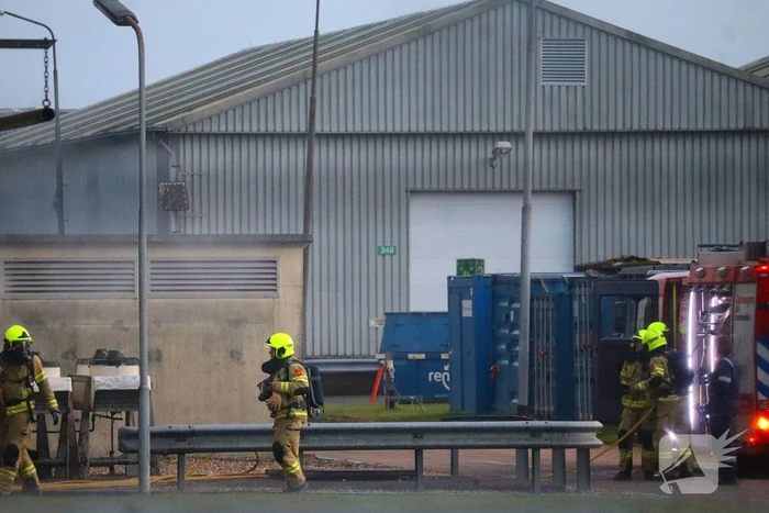 Brandweer ingezet bij industriebrand