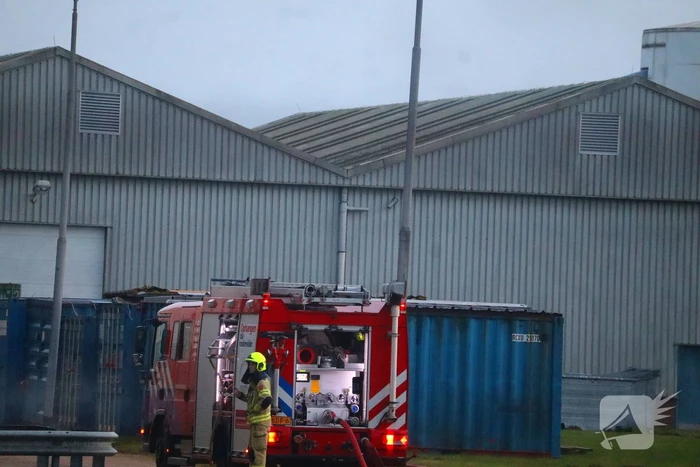 Brandweer ingezet bij industriebrand