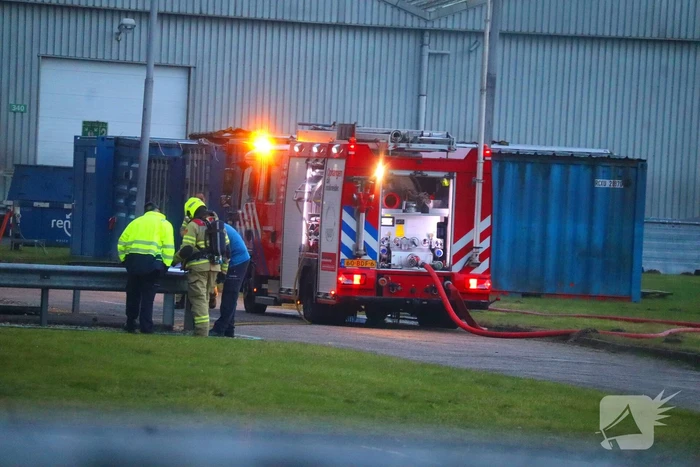 Brandweer ingezet bij industriebrand