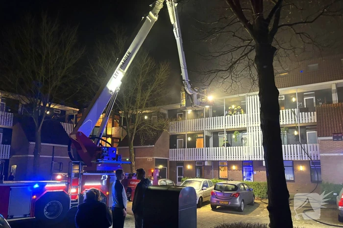 Uitslaande brand in appartementencomplex
