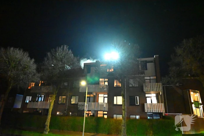 Uitslaande brand in appartementencomplex