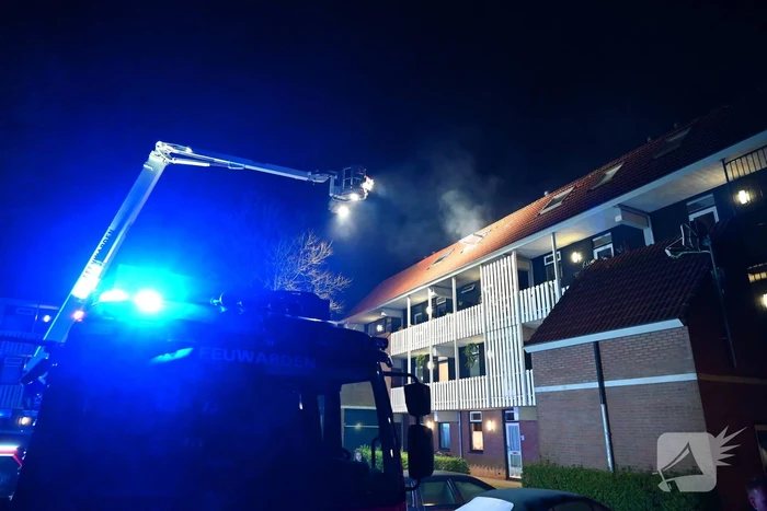Uitslaande brand in appartementencomplex