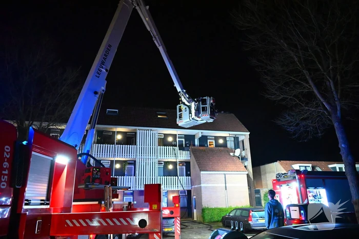 Uitslaande brand in appartementencomplex