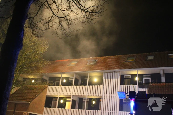 Uitslaande brand in appartementencomplex